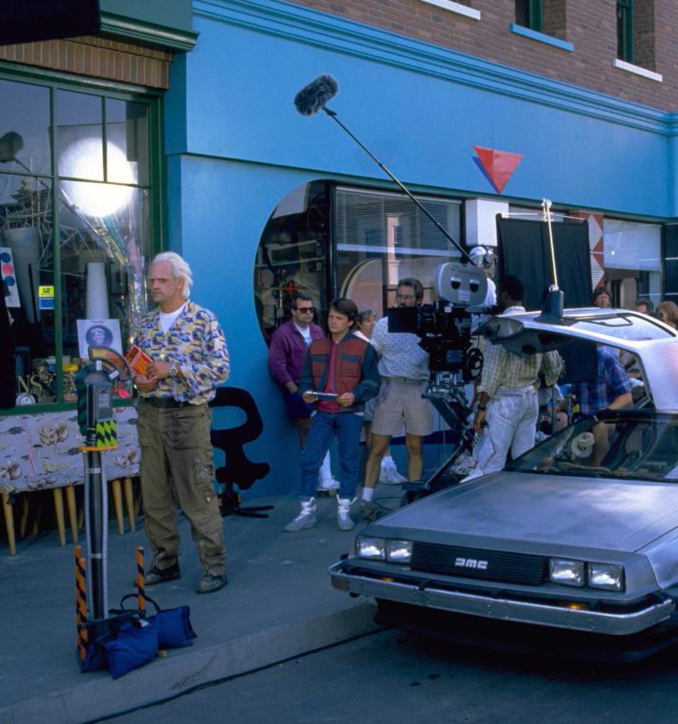 back to the future delorean behind the scenes - Dec H